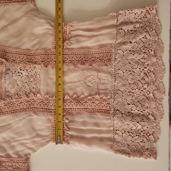 Johnny Was new light pink small embroidered blouse - Picture 10 of 10